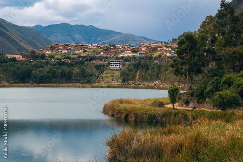 Lagoon of Urcos in Cusco  Peru