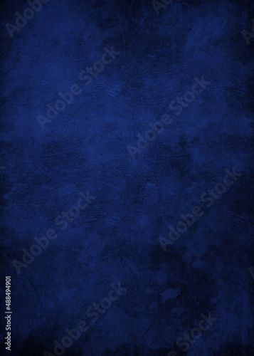 dark blue grunge old paper background