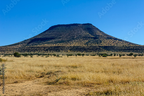 Salpeterkop Mountain near Cradock in Karoo photo