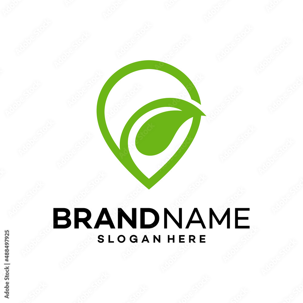 Maps Nature Icon Logo Design Template Illustration Vector Maps Nature Icon Logo Design Template Illustration Vector