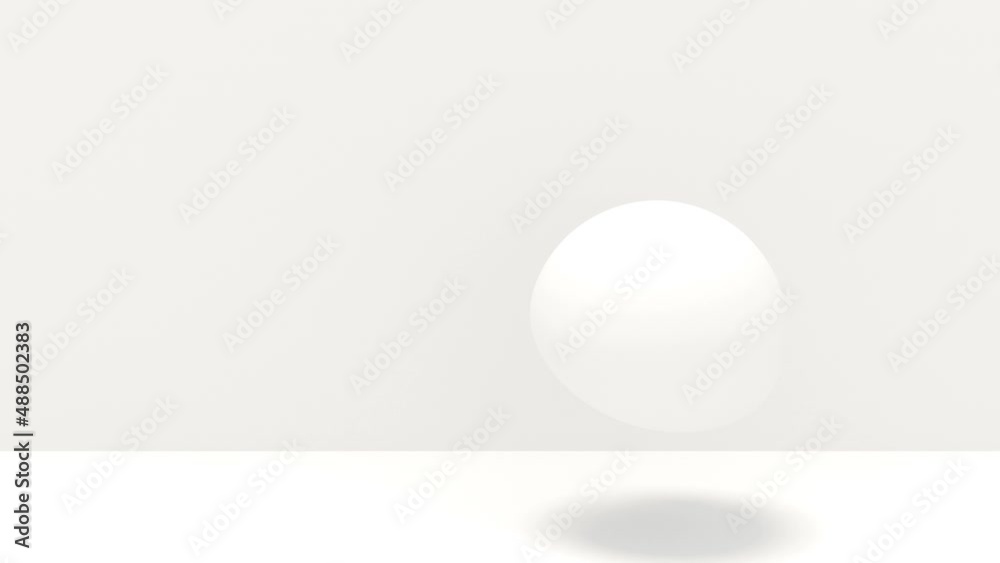 White hemispheres Trendy design template geometric shape blank intro able to loop seamless 4k White hemispheres Trendy design template geometric shape blank intro able to loop seamless 4k