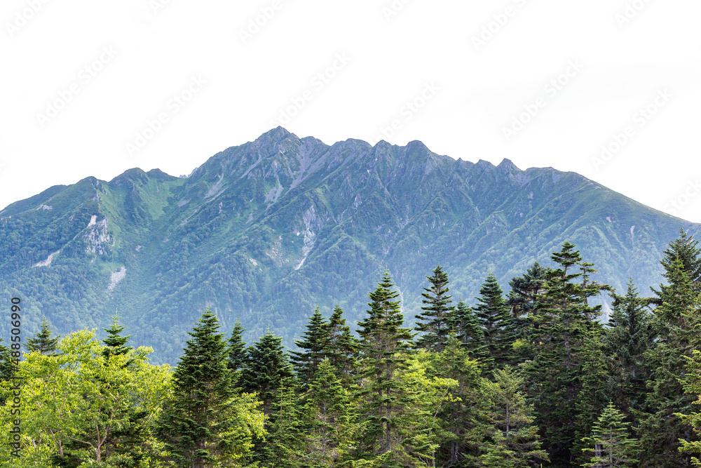 Fototapeta premium 奥飛騨温泉郷から西穂高岳を巡る道中の記録