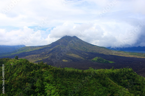 Volcano in Bali Indonesia