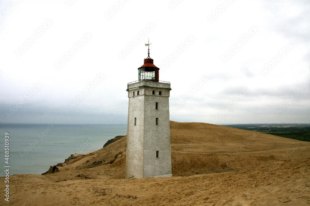 This is a 23-meter lighthouse on the coast of the North Sea, Denmark. Not valid. This is a 23-meter lighthouse on the coast of the North Sea, Denmark. Not valid.