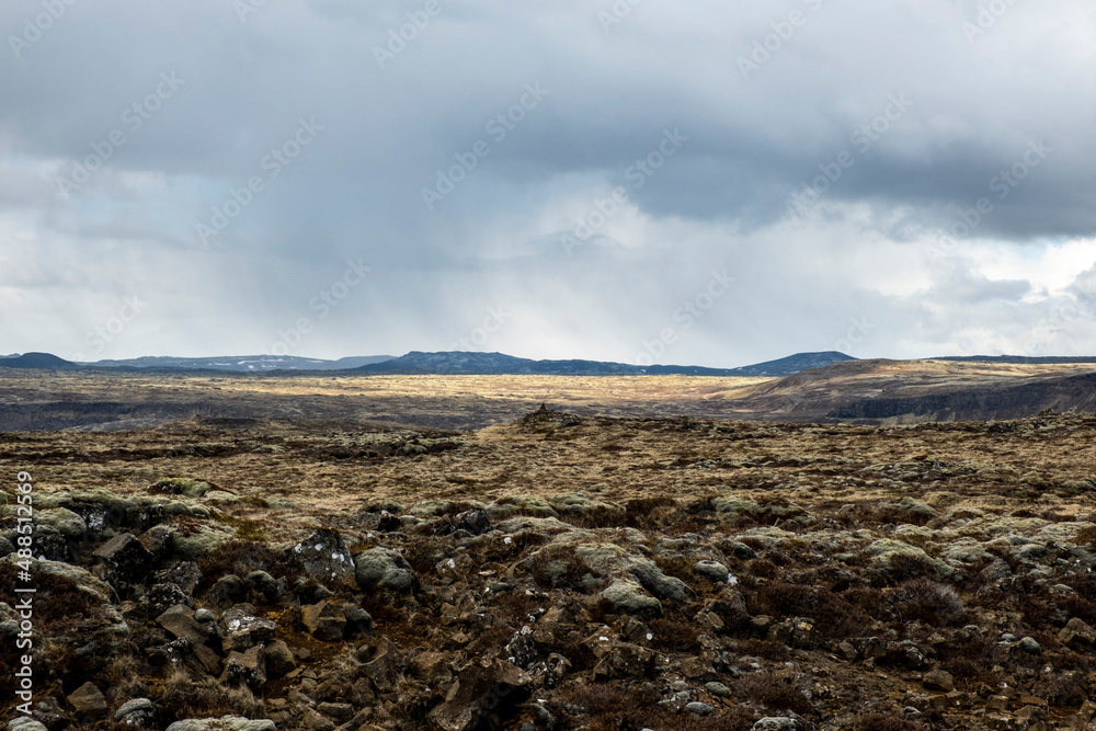Selvogsheiði lava field near Þorlákshöfn