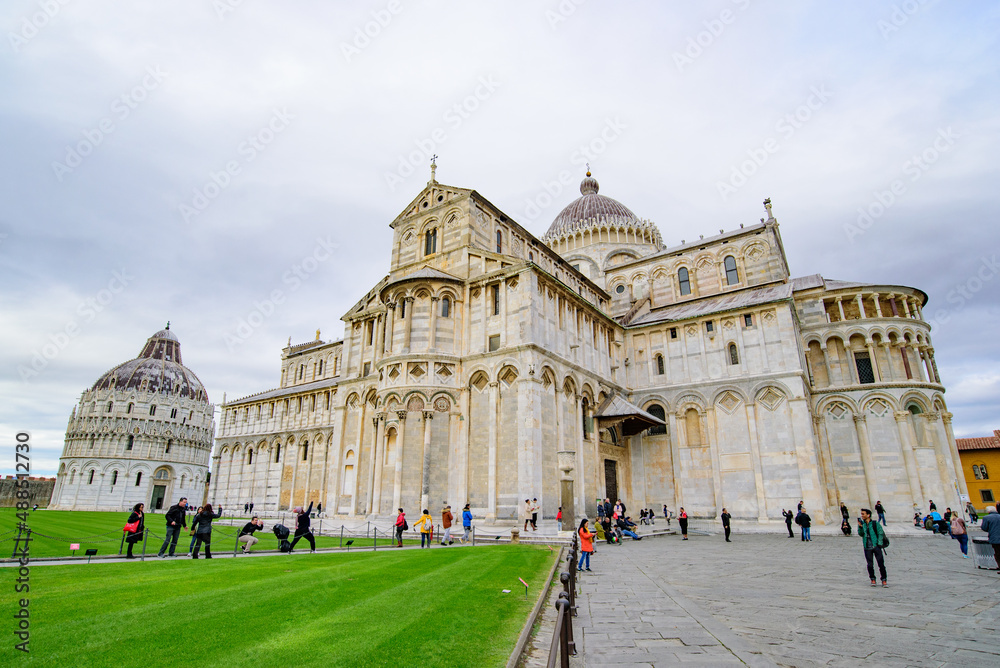 Pisa Cathedral, a medieval Catholic cathedral in Pisa, Italy
