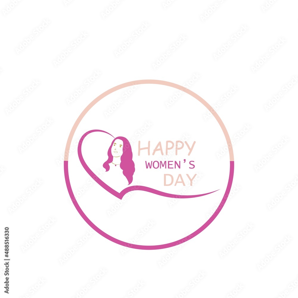 Happy International Women's Day March 8 Design and greetings Happy International Women's Day March 8 Design and greetings