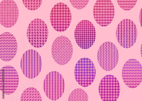 seamless pattern with Easter egg