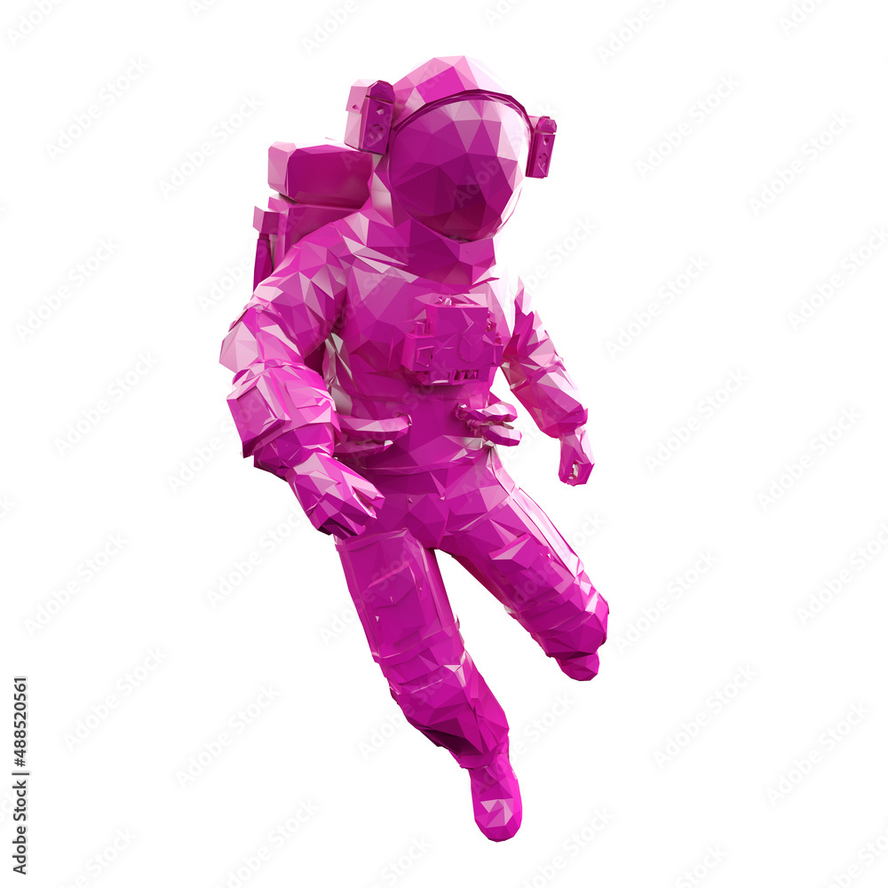 3d rendered illustration of an astronaut 3d rendered illustration of an astronaut