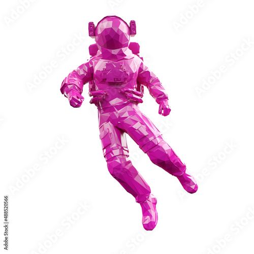 3d rendered illustration of an astronaut