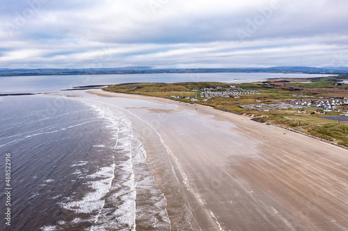 Aerial view of Golf site in Ireland