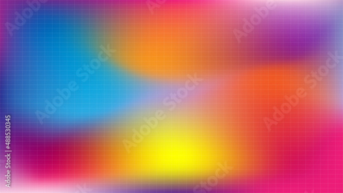 colorful rainbow gradient illustration  perfect for wallpaper  backdrop  postcard  background for your design.