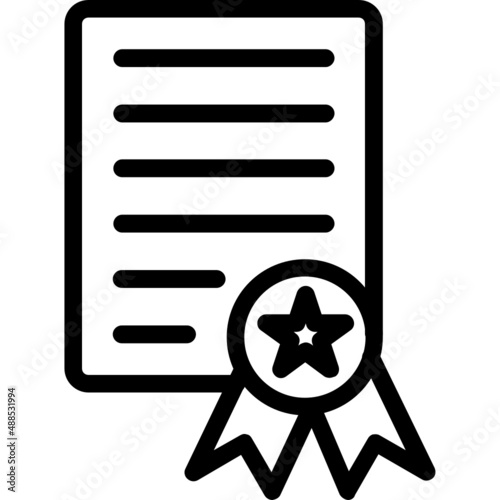 Certificate Icon