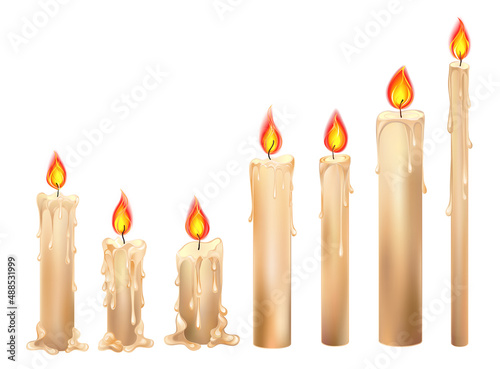 Wax candles