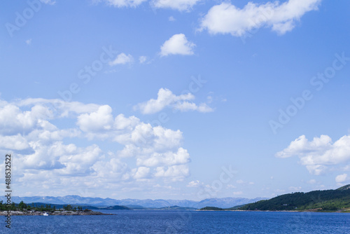 fjords and mountains norway sea sunny weather © Lukasz