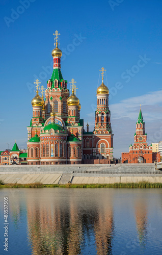 Cathedral of the Annunciation of the Blessed Virgin Mary in Yoshkar-Ola. Mari El Republic. Russia