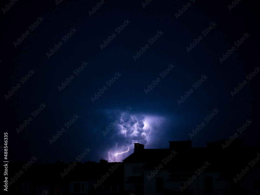 lightning in the night lightning in the night