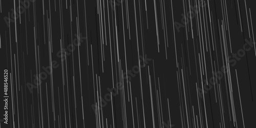 Dark Black and White Vertical Scarcely Striped Pattern - Digitally Generated Abstract Background Design in Editable Vector Format
