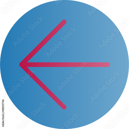 Arrow Circle Left Icon