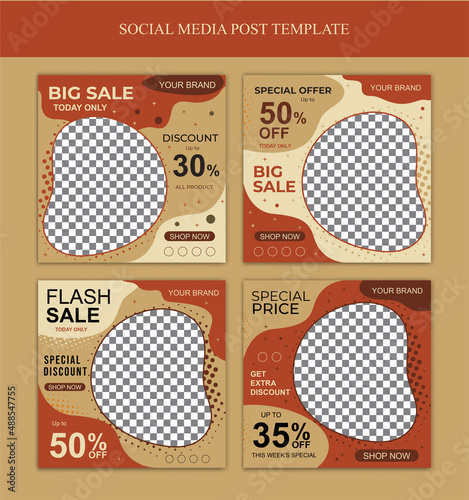 Social Media Post, Sale Promotion