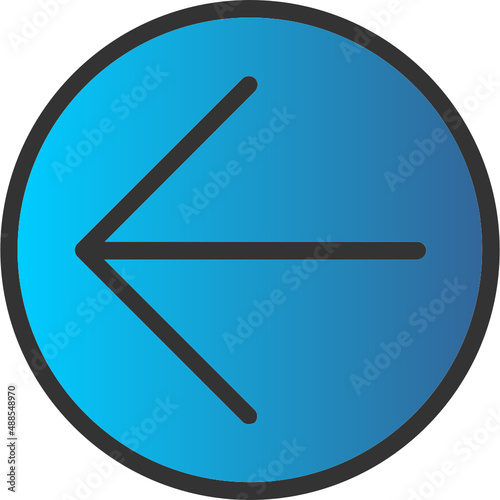 Arrow Circle Left Icon