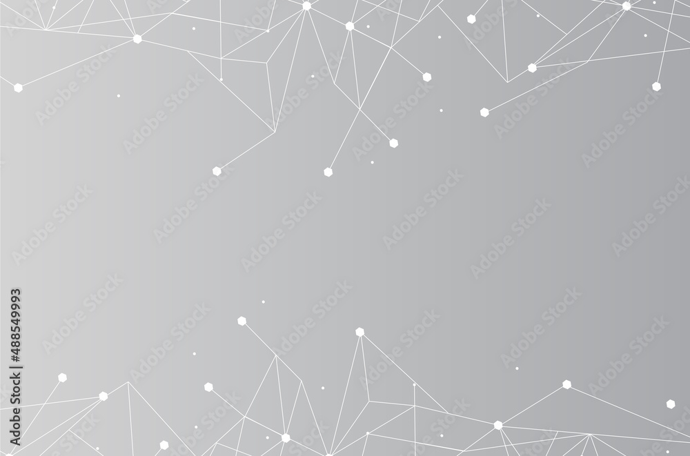 Network abstract connection isolated on gray background. Network technology background with dots and lines. Ai background. Modern abstract concept. Ai background vector, network technology Network abstract connection isolated on gray background. Network technology background with dots and lines. Ai background. Modern abstract concept. Ai background vector, network technology