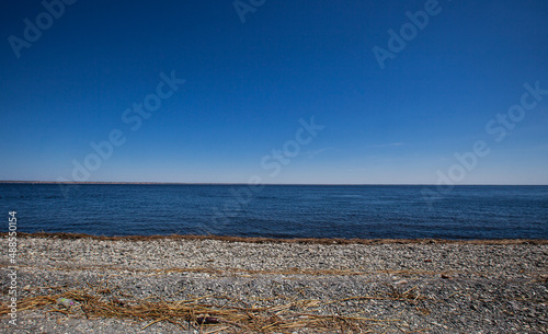 the bank of the Volga river in the Shcherbakovsky nature reserve