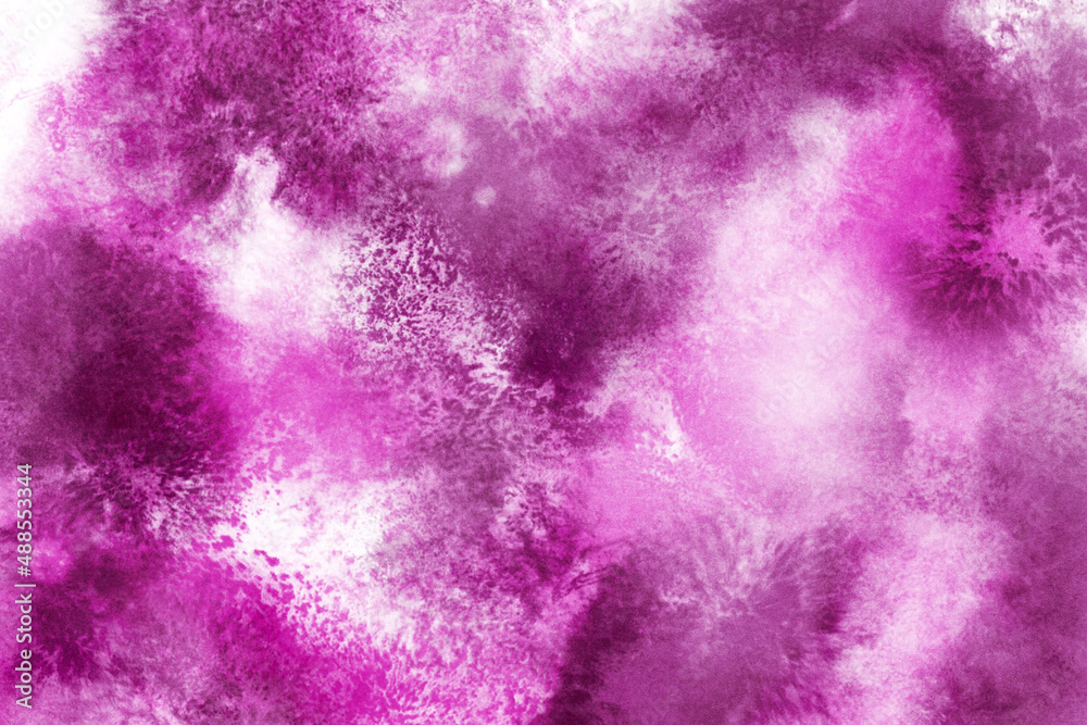 Pink and Purple Watercolour Background Texture
