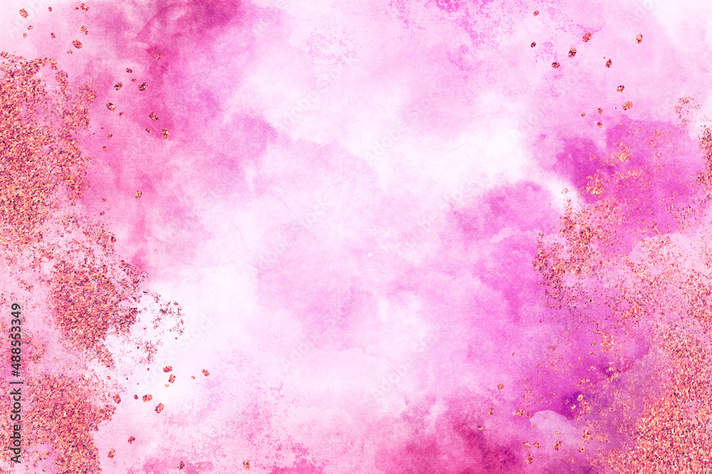 Abstract Pink Watercolor Background Texture Paper Abstract Pink Watercolor Background Texture Paper