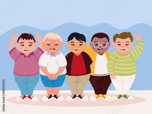 characters boys with down syndrome