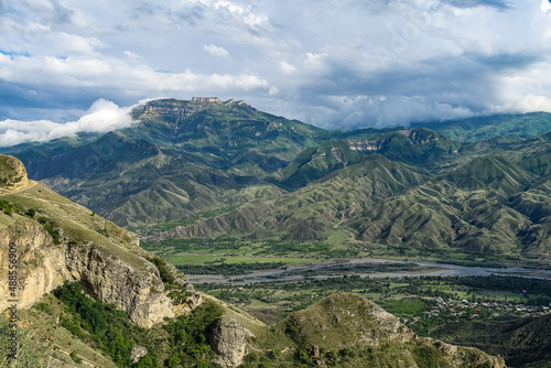 Breathtaking mountain view in Dagestan, Caucasus. Russia 2021 © Виктория Балобанова
