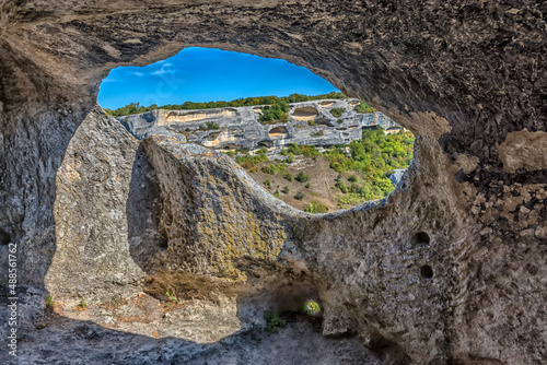 Eski-Kermen is a medieval fortress-city located in Crimean peninsula