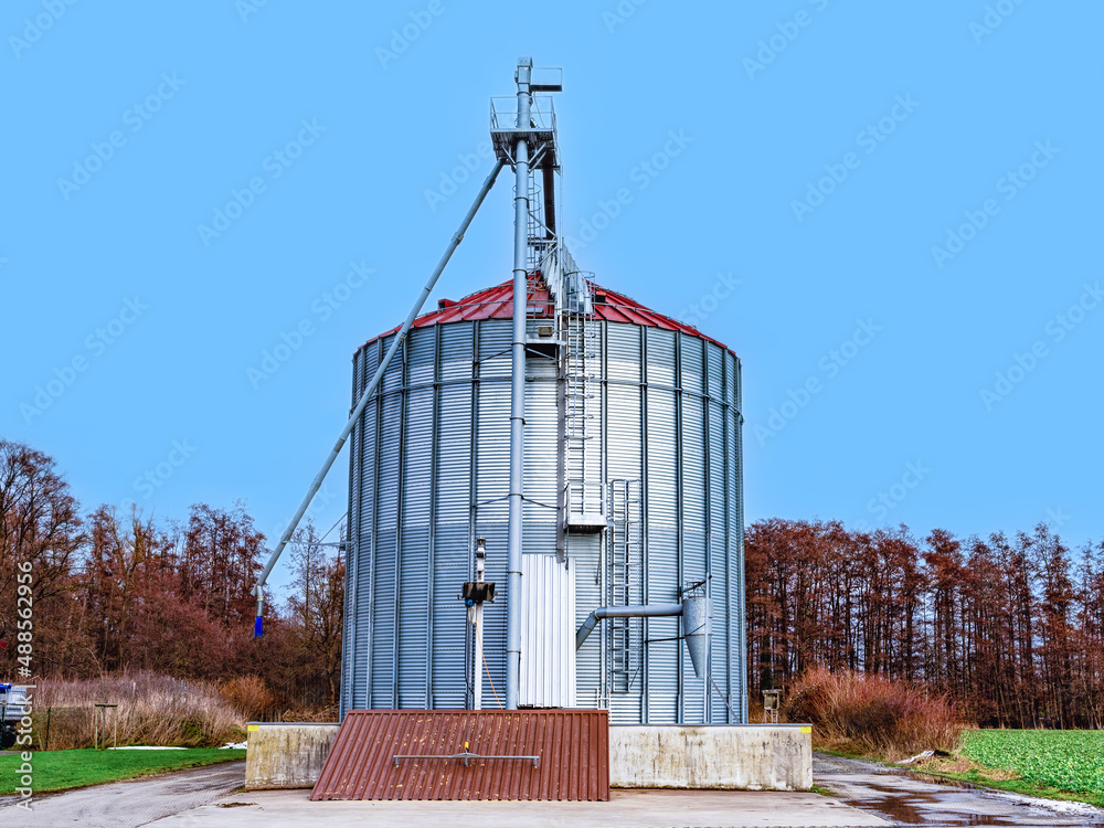 elevator capacity on sky background elevator capacity on sky background