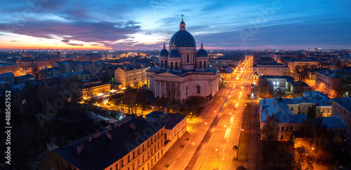 Saint Petersburg church. Ru...