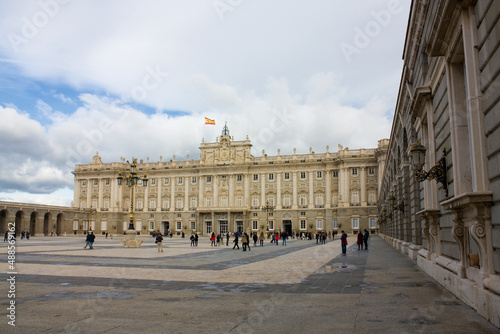 Royal Palace in Madrid, Spain 