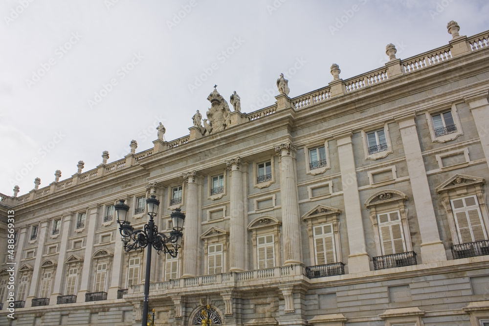 Royal Palace in Madrid, Spain	
