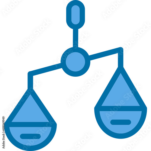 Balance Scale Left Icon photo