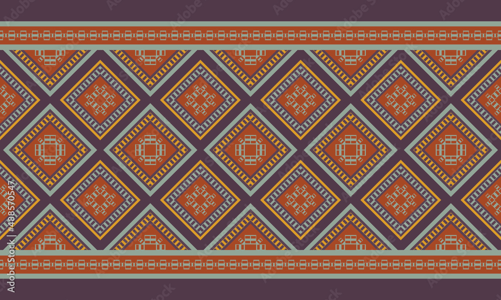Geometric ethnic seamless pattern. Traditional design for background, wallpaper, paper, packaging, fabric, clothing, gift wrapping, carpet, tile, decoration, vector illustration, embroidery style. Geometric ethnic seamless pattern. Traditional design for background, wallpaper, paper, packaging, fabric, clothing, gift wrapping, carpet, tile, decoration, vector illustration, embroidery style.