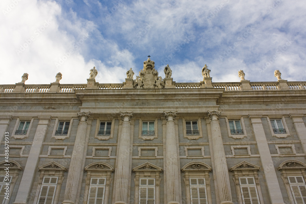  Royal Palace in Madrid, Spain 