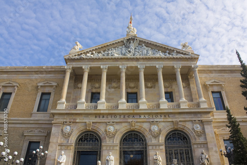 National Library of Spain in Madrid