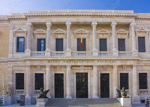 Obraz na płótnie National Archaeological Museum of Spain in Madrid w salonie