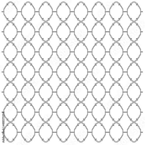 Luxury Ornaments Aztecs Wall Art  Pattern  Texture  Background Black White