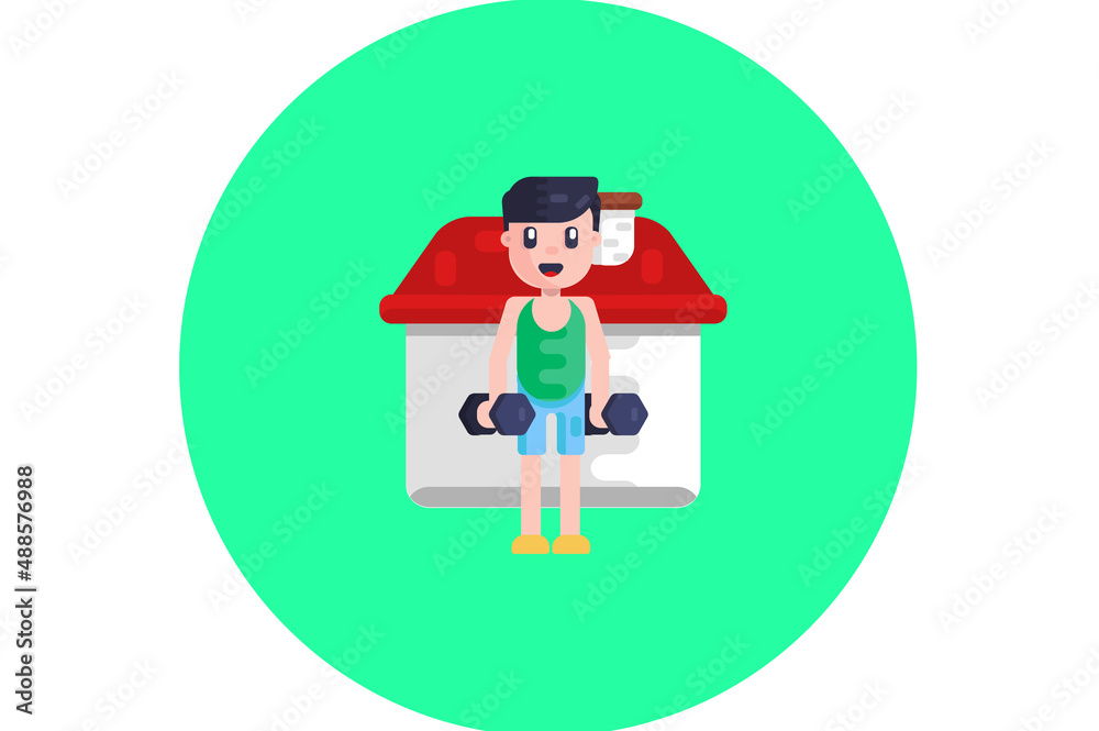 Exercise Isolated Vector Illustration which can be easily Download Exercise Isolated Vector Illustration which can be easily Download
