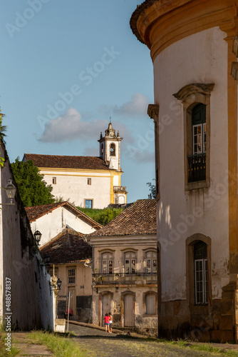 Ouro Preto, Minas Gerais, Brazil: streets and historic buildings from the colonial period in Brazil © Fagner Martins