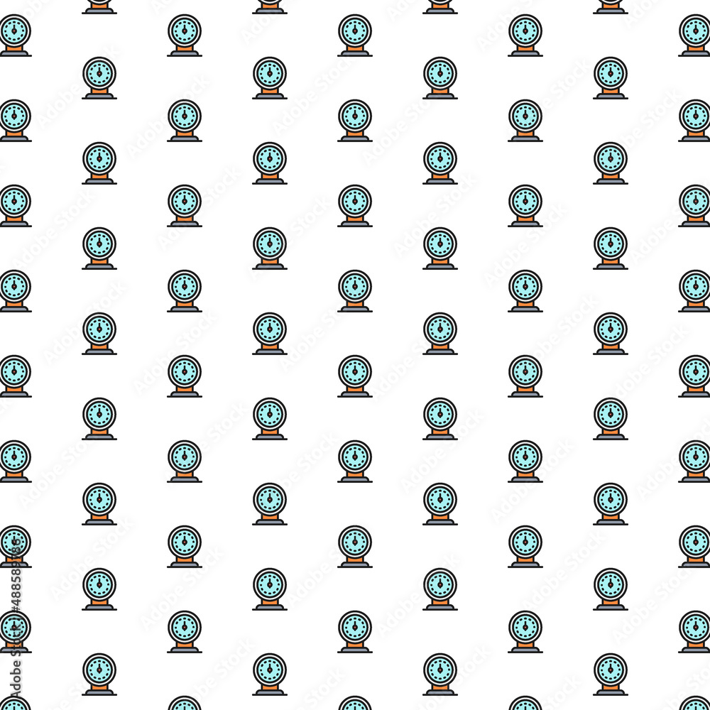 Vector low fuel, oil station pump pattern with various icons. Vector low fuel, oil station pump pattern with various icons.
