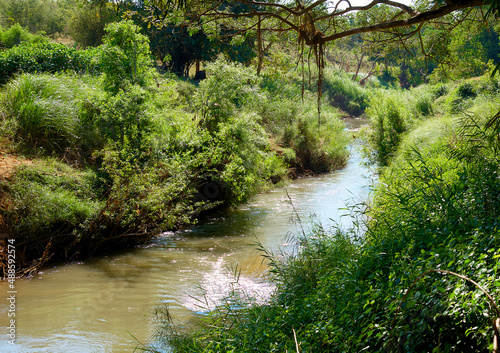 River stream landscape in Thailand