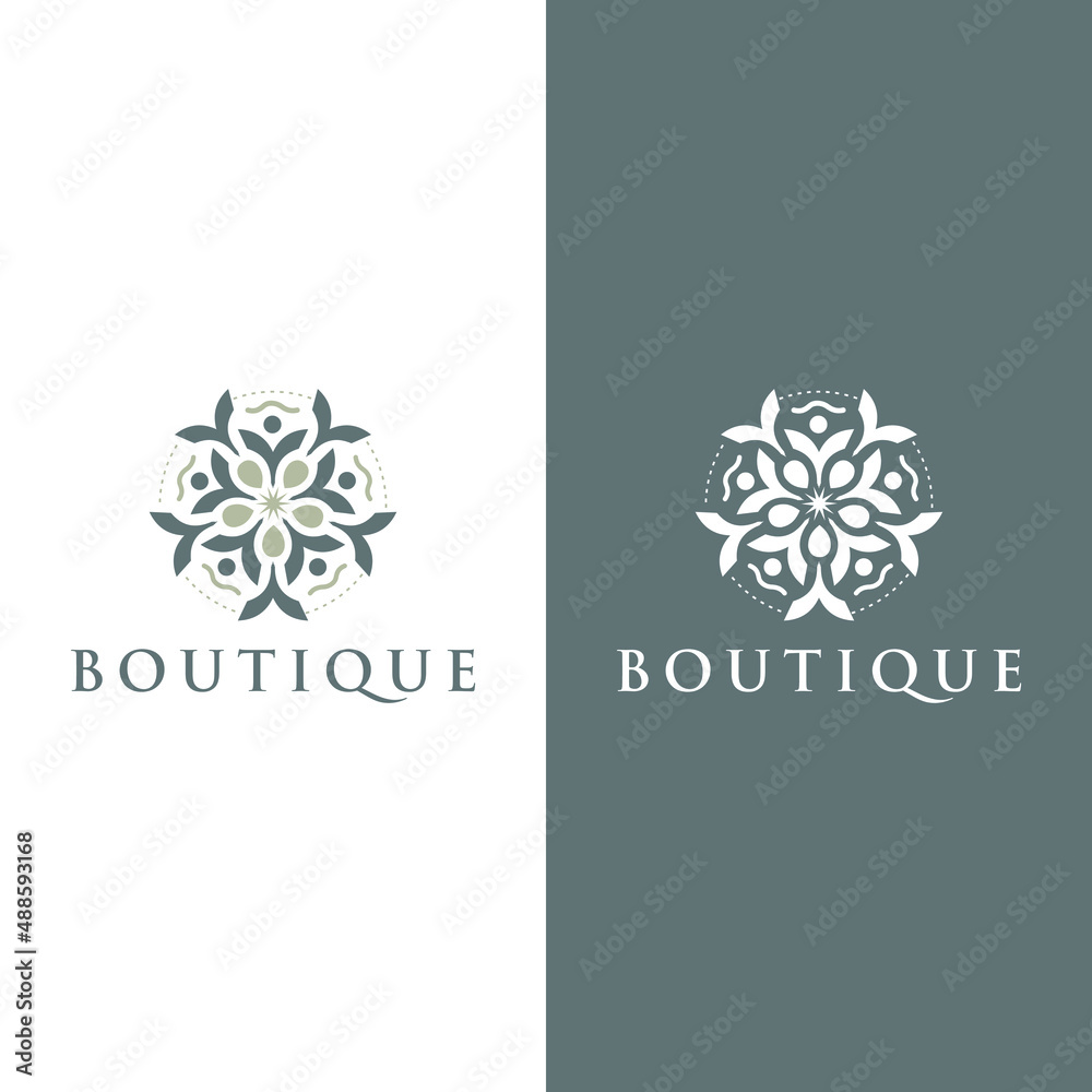 Boutique Hotel and fashion brand Logo