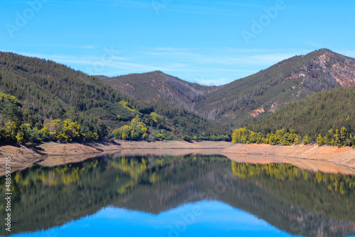 Dornes, Ferreira do Zêzere, Portugal, February, 20, 2022.  photo