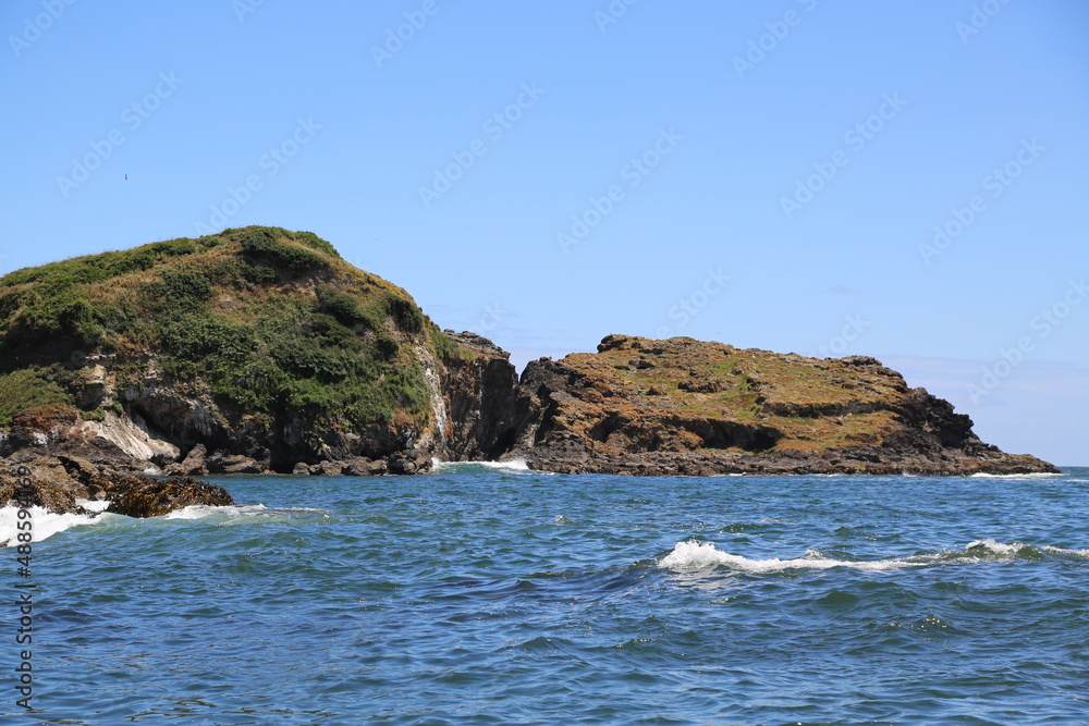 The Monumento Natural Islotes De Punihuil in Chiloe Island, Chile The Monumento Natural Islotes De Punihuil in Chiloe Island, Chile