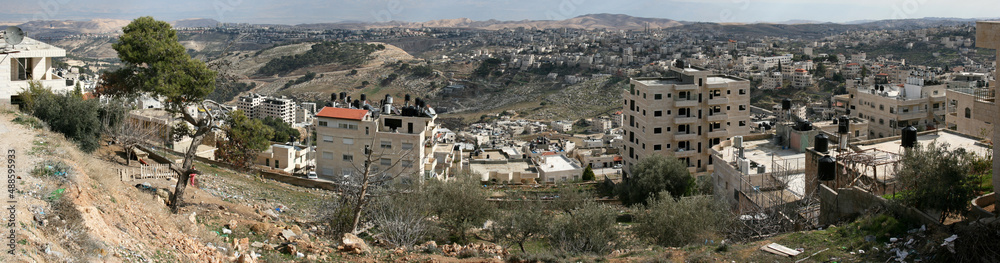 Bethanien ( Al-Eizariya) im Westjordanland, Panorama
